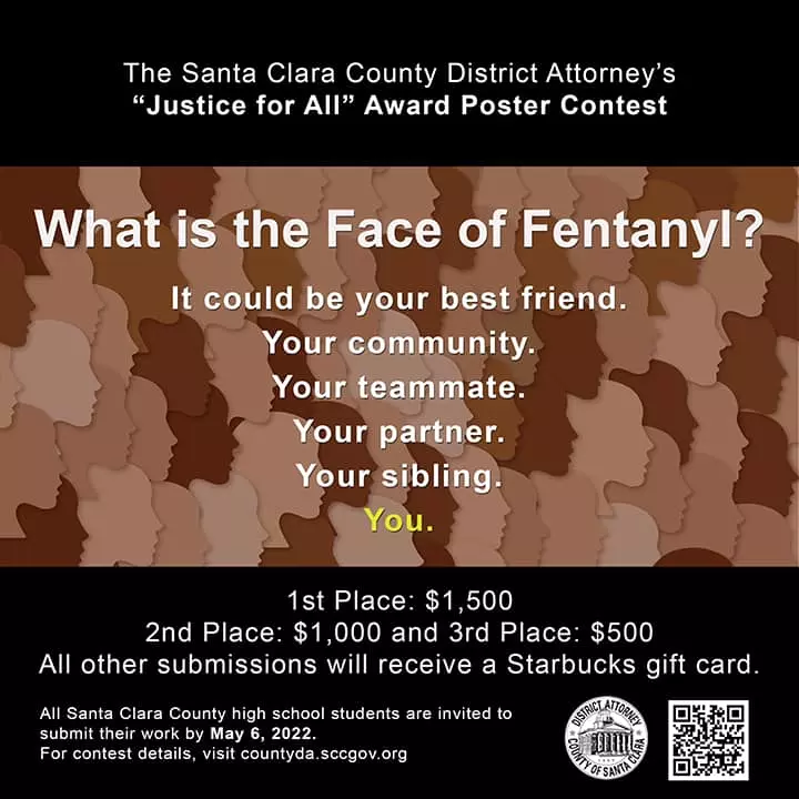 "Justice for All" Poster Contest Flyer: What is the Face of Fentanyl